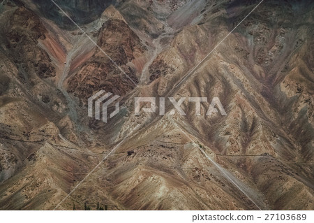 Karakorum mountains close up Karakorum mountains close up 27103689