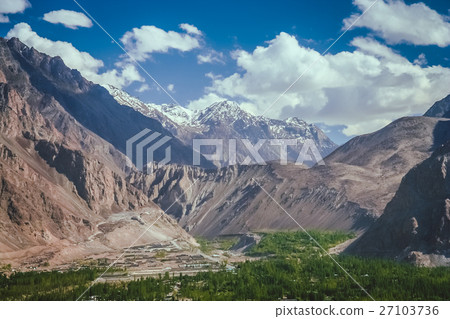 Green valley in Skardu Green valley in Skardu 27103736