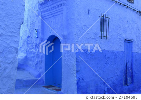 摩洛哥的藍色麥地那,Shaaf Chewain 摩洛哥的藍色麥地那,Shaaf Chewain 27104693