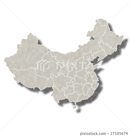 中國地圖城市圖標 中國地圖城市圖標 27105674