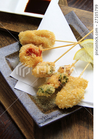 Deep-fried skewer (vertical) 27105799