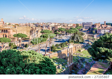 Cityscape of Rome, Italy 27105807