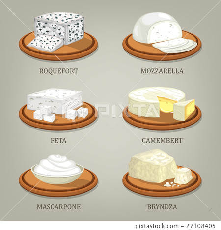 Roquefort and mozzarella, feta or camembert 27108405