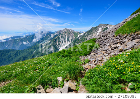 Nagano Northern Alps Hakuba Ridge Mountain Nagano Northern Alps Hakuba Ridge Mountain 27109385