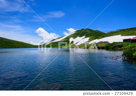 長野北阿爾卑斯山白馬愛池 27109429