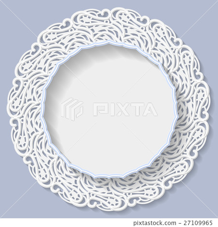 3D Vector bas-relief frame,vignette with ornaments 3D Vector bas-relief frame,vignette with ornaments 27109965