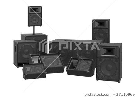 Speakers audio loud system 27110969