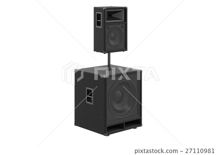 Speaker audio bass 27110981