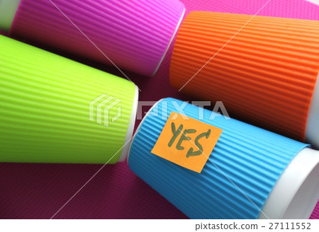 colorful sticky memory notes 27111552