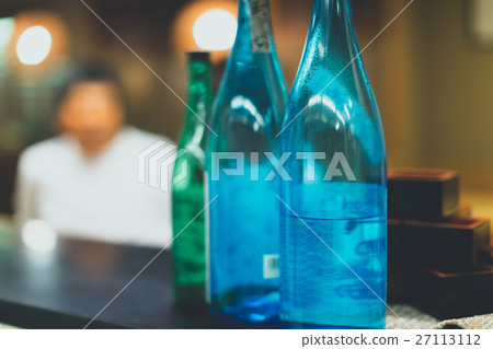 japanese sake, 1.8 liter bottles, 1 sho bottles 27113112
