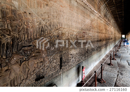 Relief of Angkor Watt First Corridor (Heaven and Hell) Relief of Angkor Watt First Corridor (Heaven and Hell) 27116160
