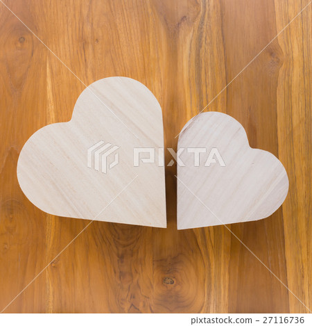 wood heart arrange shaped cloud on brown wooden wood heart arrange shaped cloud on brown wooden 27116736