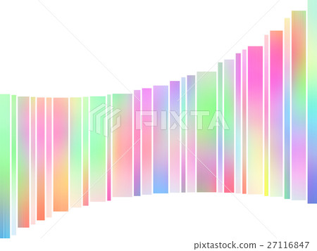 彩色漸變條紋 彩色漸變條紋 27116847