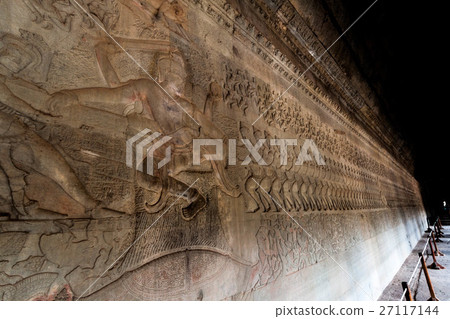 吳哥窟第一廊的救濟（Vishnu激動的海神） 27117144