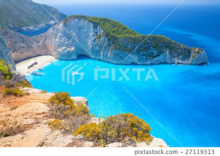 Ship Wreck beach and Navagio bay 27119313