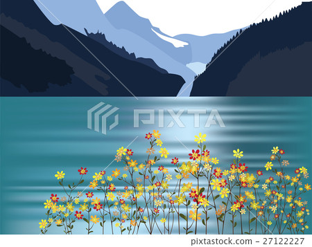 Landscape, mountains and sea Landscape, mountains and sea 27122227