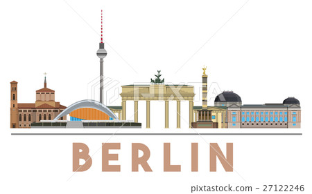 Berlin Landmarks Skyline 27122246