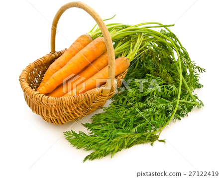 Carrots In A Basket Carrots In A Basket 27122419