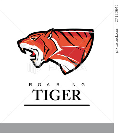 Tiger. Roaring Predator. Roaring Tiger. tiger head 27123643