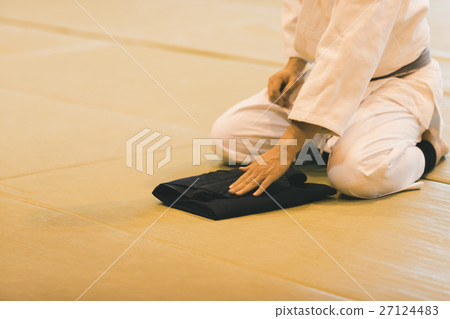 合氣道 男式正裝裙褲 道服 27124483