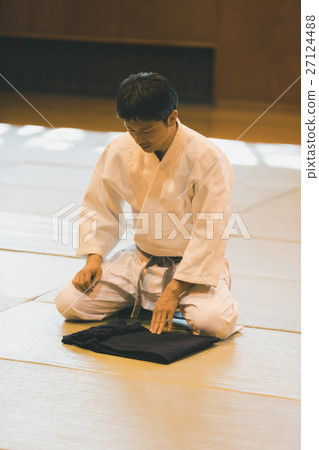 合氣道 男式正裝裙褲 道服 27124488