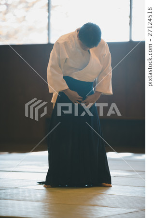 合氣道 男式正裝裙褲 道服 27124518