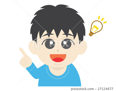 A flashing boy - Stock Illustration [27124877] - PIXTA