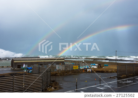 Rainbow on the coast Rainbow on the coast 27125502