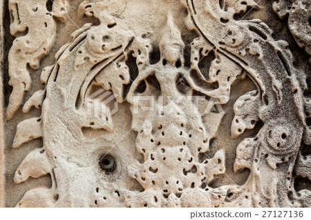 Cambodia's wartime warfare remaining in Angkor Wat 27127136