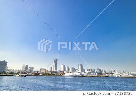 Scenery around Yokohama Minato Mirai 27128723