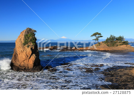 富士山和立石海岸 27128875