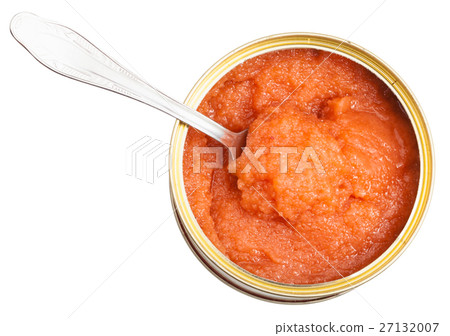 tin with caviar of whitefish with spoon 27132007