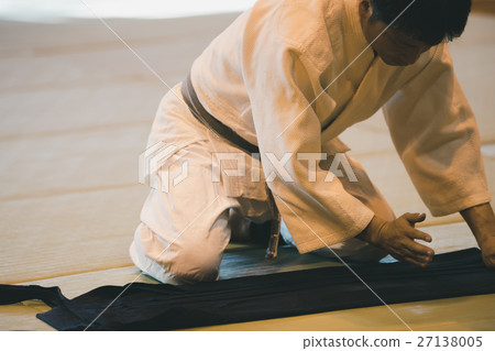 合氣道 男式正裝裙褲 道服 27138005