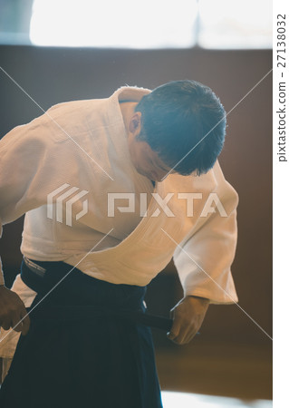 合氣道 男式正裝裙褲 道服 27138032