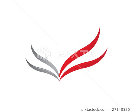 V Wing Logo Template V Wing Logo Template 27140520