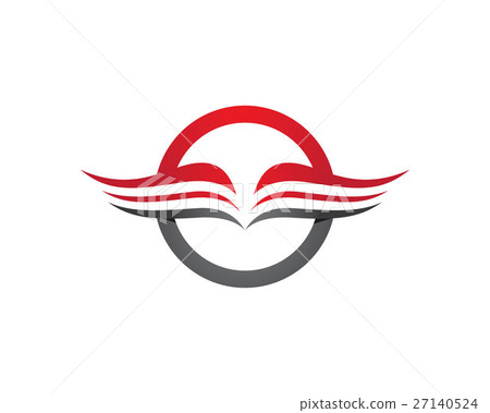 V Wing Logo Template V Wing Logo Template 27140524