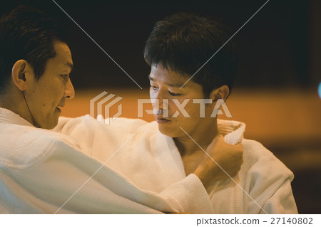 judo, inside of the thigh, person 27140802