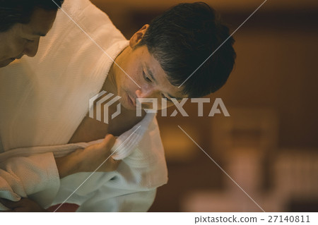 柔道 大腿內側 人 27140811