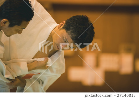 柔道 大腿內側 人 27140813