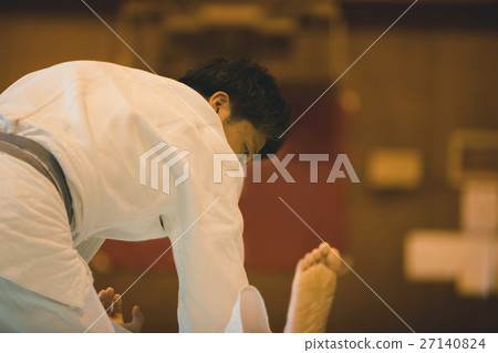 judo, inside of the thigh, person 27140824