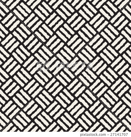 Vector Seamless Black and White Hand Drawn Vector Seamless Black and White Hand Drawn 27141707