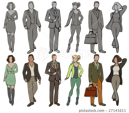 Female Avatar and Male Female Avatar and Male 27143811