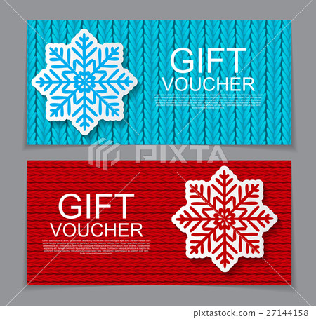 Gift Voucher Template for Christmas and New Year Gift Voucher Template for Christmas and New Year 27144158