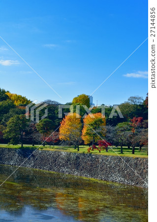 The autumnal landscape seen from the Imperial Palace Kitakyushu-monoma The autumnal landscape seen from the Imperial Palace Kitakyushu-monoma 27144856
