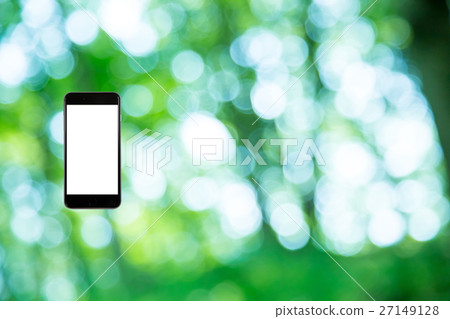 Hamikomi Sumaho Fresh green image background material background green background plant spring early summer sunbeams leaves green and copy space 27149128
