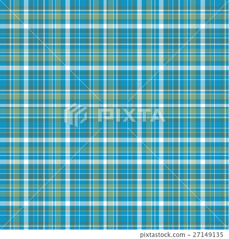 Checkered fabric tartan textile. Vector seamless 27149135