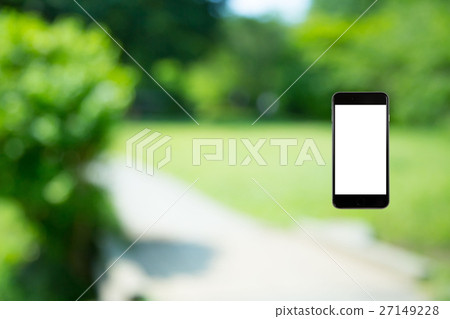 Hamikomi Sumaho新綠色圖像背景材料背景綠色背景植物春天初夏光束離開綠色並且複制空間 27149228