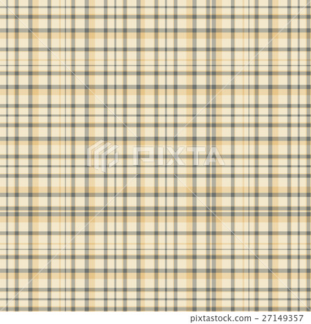 Checkered fabric tartan textile. Vector vintage 27149357
