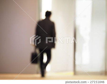 Businessman · winter · blur expression 27151846