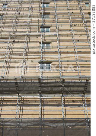 Building Construction site scaffolding 27152882